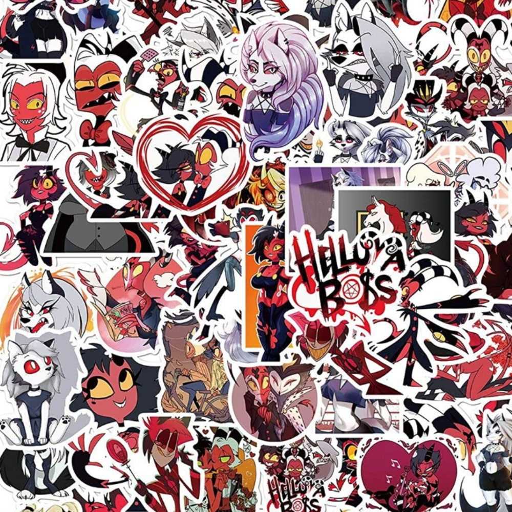 5 helluva boss stickers